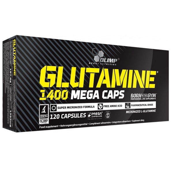 Glutamin mega caps, 120 капс Ol